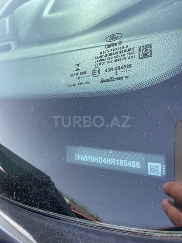 Ford Fusion (North America) 2017, 164,000 km - 1.5 l - Bakı