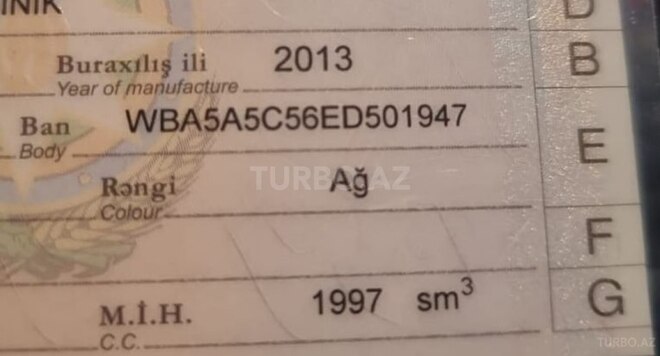 BMW 528 2013, 221,000 km - 2.0 l - Bakı
