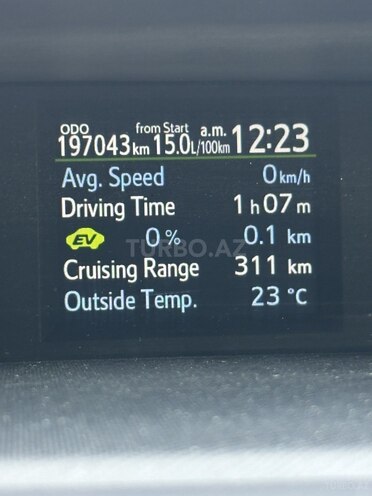 Toyota Prius C 2016, 197,000 km - 1.5 l - Bakı