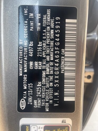 Kia Optima 2015, 104,000 km - 2.0 l - Bakı