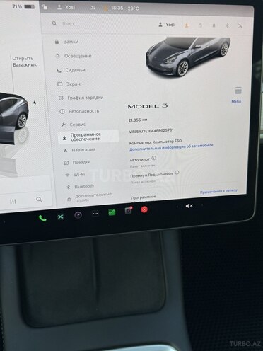 Tesla Model 3 2023, 21,355 km - 0.0 l - Bakı