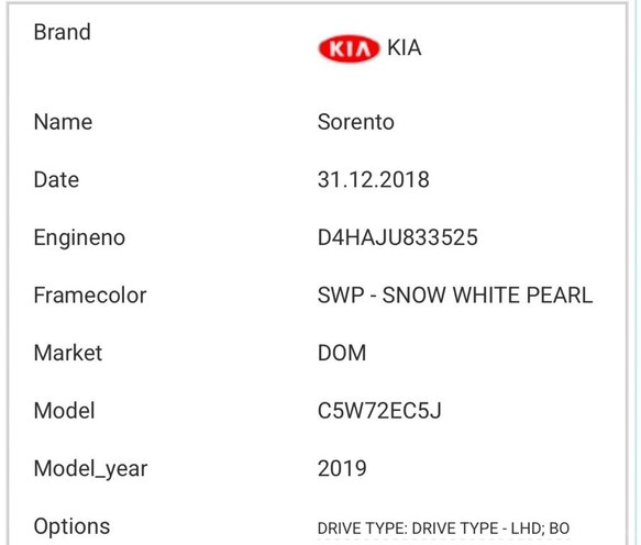 Kia Sorento 2019, 130,000 km - 2.0 l - Bakı