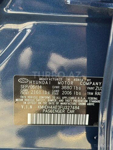 Hyundai Elantra 2015, 91,733 km - 1.8 l - Bakı