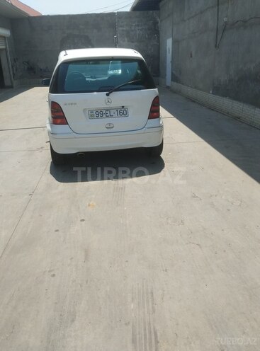 Mercedes A 160 2001, 196,106 km - 1.6 l - Biləsuvar