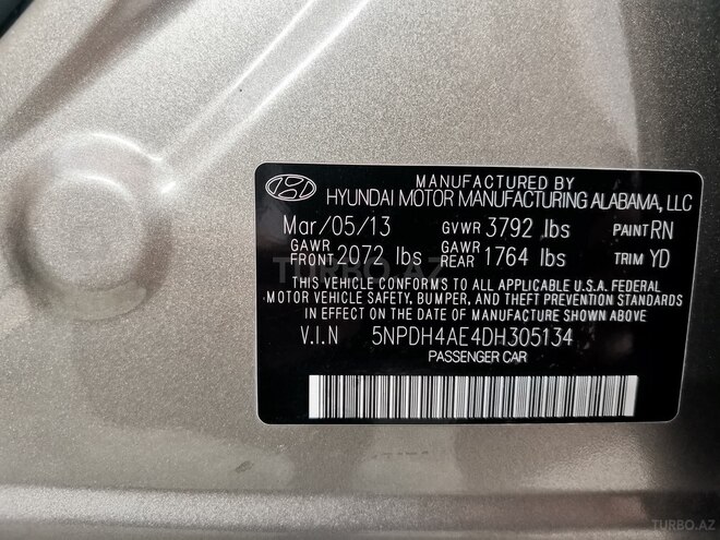 Hyundai Elantra 2013, 210,000 km - 1.8 l - Qəbələ