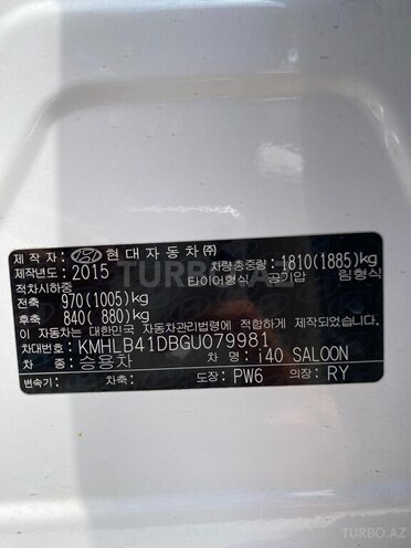 Hyundai i40 2015, 211,300 km - 2.0 l - Bakı