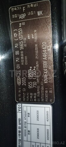 Kia K3 2015, 210,000 km - 1.6 l - Bakı