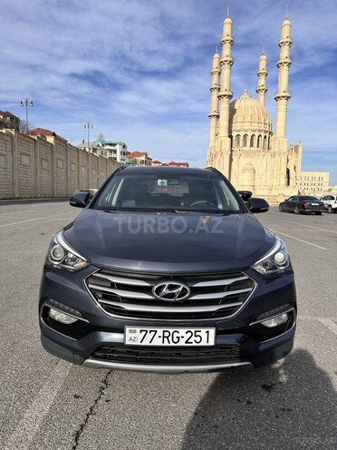 Hyundai Santa Fe 2017, 155,000 km - 2.0 л - Bakı
