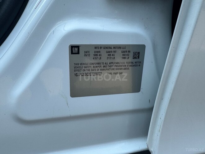 Chevrolet Cruze 2012, 220,000 km - 1.4 l - Gəncə