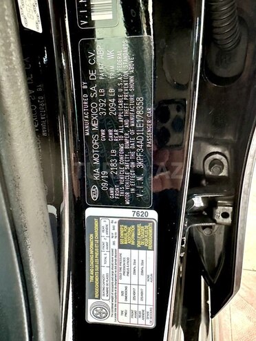 Kia Forte 2019, 126,212 km - 2.0 l - Gəncə