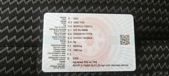 GAZ 330200 2001, 328,000 km - 2.3 l - Beyləqan