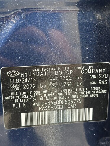 Hyundai Elantra 2013, 147,000 km - 1.8 l - Bakı