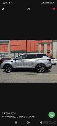VGV U75 Plus 2024, 39,000 km - 2.0 л - Bakı
