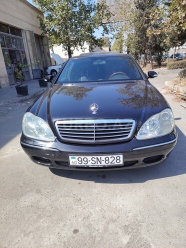 Mercedes S 320 2000, 252,000 km - 3.2 l - Bərdə