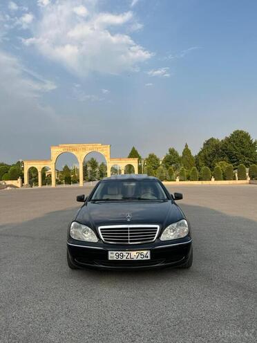 Mercedes S 350 2003, 250,000 km - 3.7 l - Bərdə