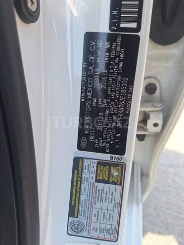 Kia Forte 2017, 267,151 km - 2.0 l - Bakı