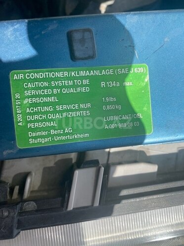 Mercedes C 200 1998, 286,300 km - 2.0 l - Bakı