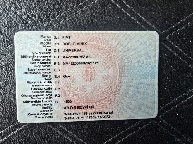 Fiat Doblo 2002, 240,000 km - 1.5 l - Sumqayıt