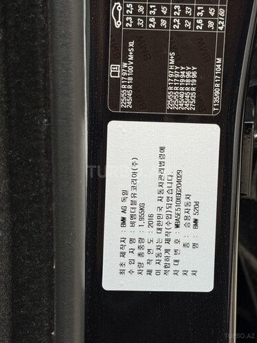 BMW 520 2016, 178,000 km - 2.0 l - Bakı