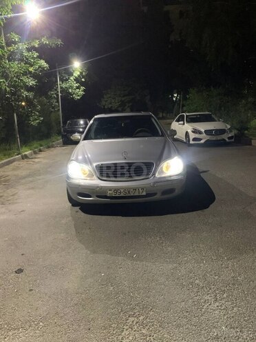 Mercedes S 320 1999, 201,000 km - 3.2 л - Bakı