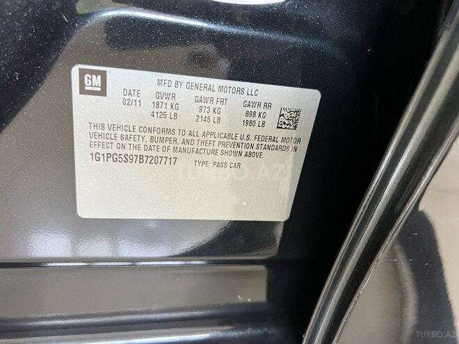 Chevrolet Cruze 2011, 277,000 km - 1.4 л - Bakı