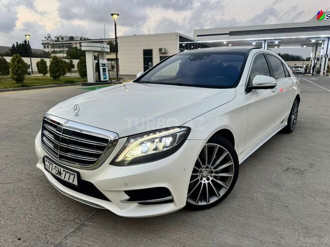 Mercedes S 500 2014, 194,000 km - 4.7 l - Bakı