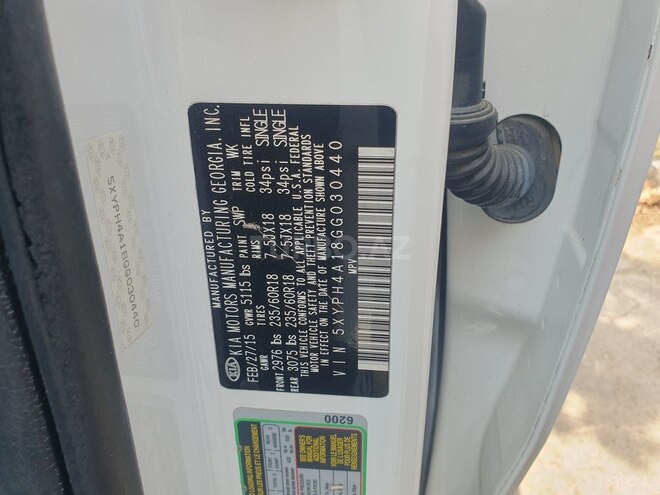 Kia Sorento 2016, 230,000 km - 2.0 l - Gəncə