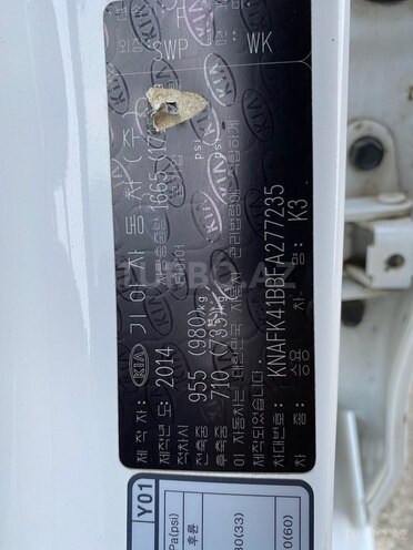 Kia K3 2014, 163,437 km - 1.6 l - Lənkəran