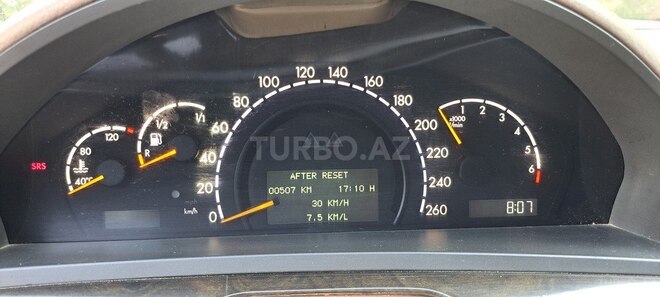Mercedes S 320 2000, 500,000 km - 3.2 l - Bakı