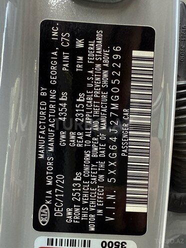 Kia K5 2020, 110,000 km - 1.6 l - Bakı