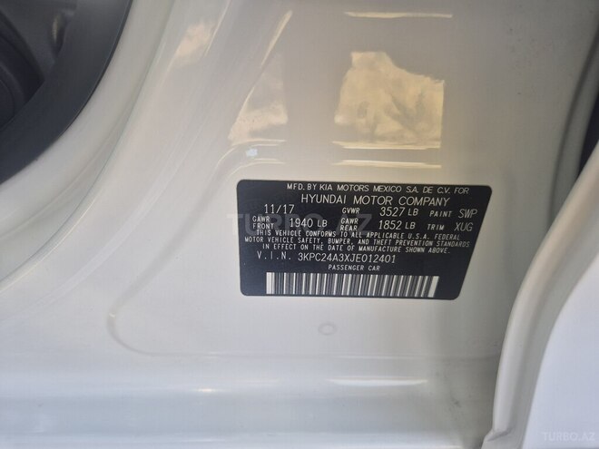 Hyundai Accent 2018, 157,962 km - 1.6 л - Bakı