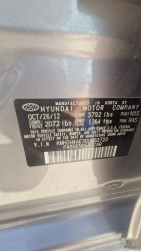 Hyundai Elantra 2012, 236,574 km - 1.8 l - Sumqayıt