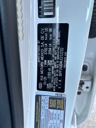 Kia Forte 2020, 149,830 km - 2.0 l - Bakı