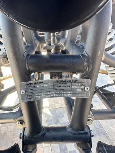 ATV Hummer 250 2024, 390 km - 0.2 l - Xudat