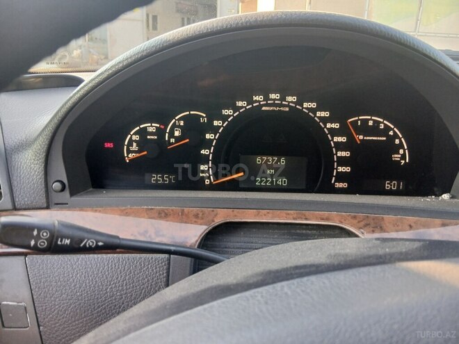 Mercedes S 320 2000, 222,140 km - 3.2 л - Bakı