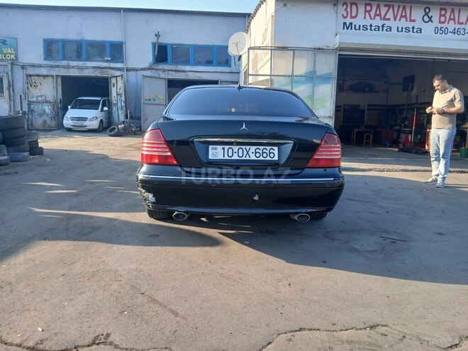 Mercedes S 320 2000, 222,140 km - 3.2 л - Bakı