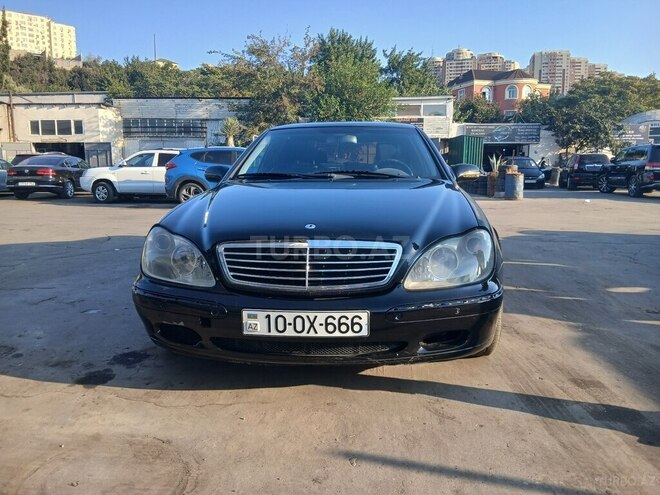 Mercedes S 320 2000, 222,140 km - 3.2 л - Bakı