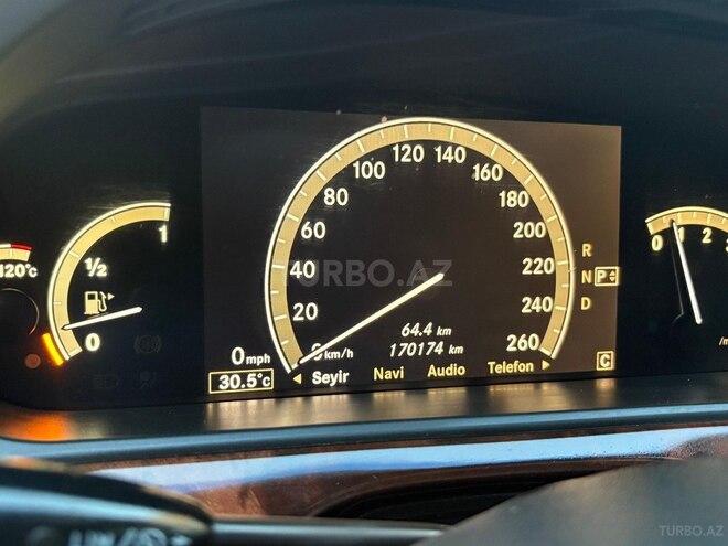 Mercedes S 350 2008, 170,174 km - 3.5 l - Sumqayıt