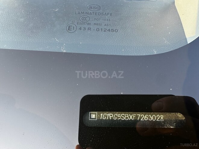 Chevrolet Cruze 2015, 244,125 km - 1.4 л - Şirvan