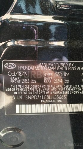 Hyundai Elantra 2020, 99,779 km - 2.0 l - Bakı