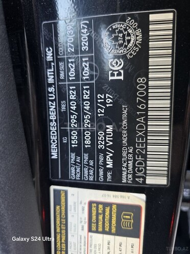 Mercedes GL 350 4MATIC 2013, 250,000 km - 3.0 l - Bakı