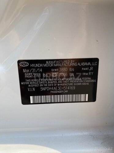 Hyundai Elantra 2014, 105,000 km - 1.8 l - Bakı