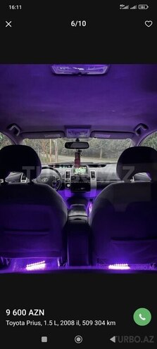 Toyota Prius 2008, 333,400 km - 1.5 l - Masallı