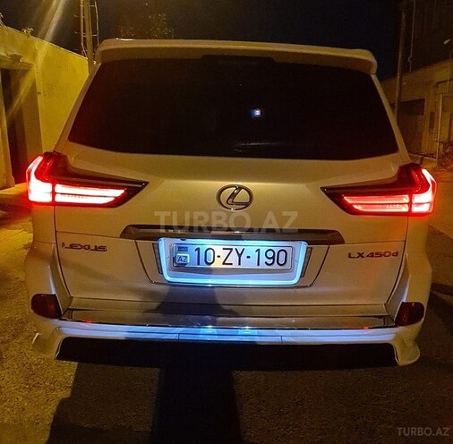 Lexus LX 450d 2019, 93,719 km - 4.5 l - Bakı