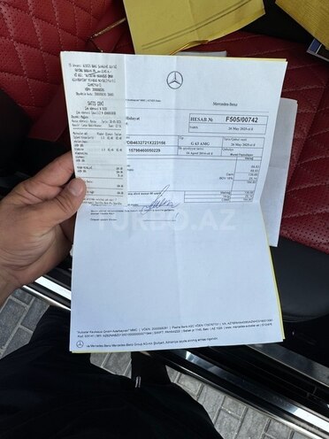 Mercedes G 63 AMG 2015, 149,000 km - 5.5 л - Bakı
