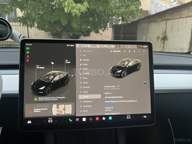 Tesla Model Y 2023, 12,700 km - 0.1 l - Bakı