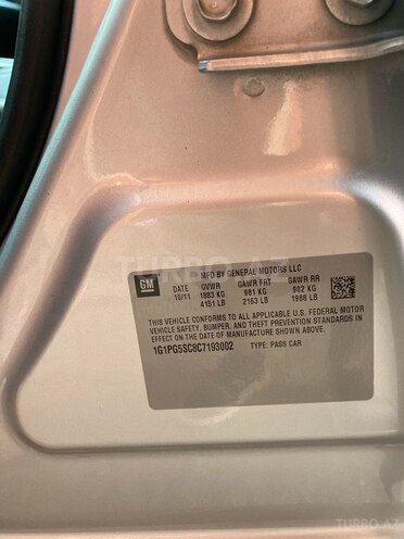 Chevrolet Cruze 2011, 226,000 km - 1.4 l - Bərdə