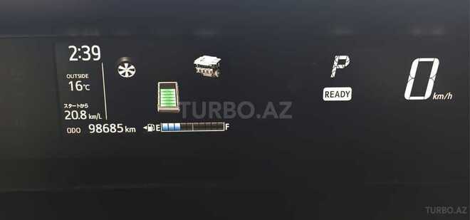 Toyota Aqua 2019, 98,300 km - 1.5 л - Bakı