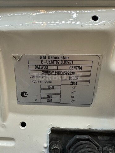 Daewoo Gentra 2014, 236,000 km - 1.5 л - Bakı