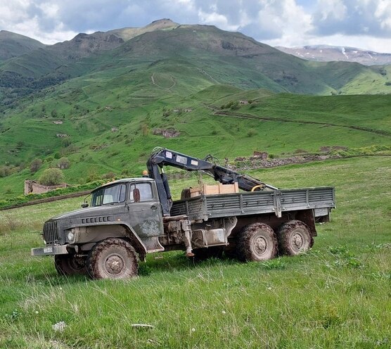 Ural 4320 1989, 250,000 km - 7.5 l - Gəncə
